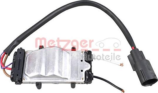 Metzger 0917451 - Блок управління, ел.  вентилятор (охолодження двигуна) autocars.com.ua