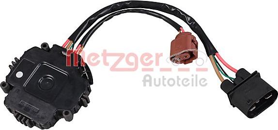 Metzger 0917453 - Блок управління, ел.  вентилятор (охолодження двигуна) autocars.com.ua