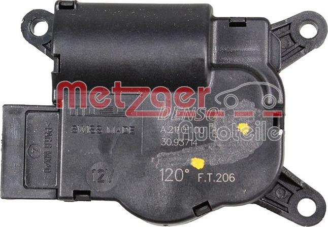 Metzger 0917719 - Регулювальний елемент, змішувальний клапан autocars.com.ua