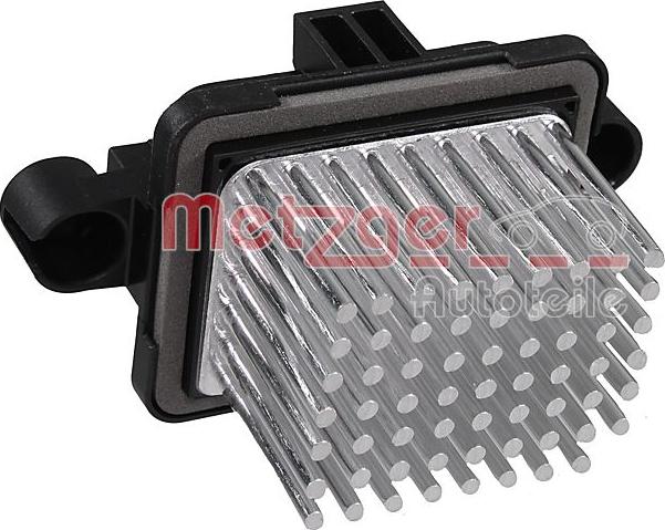 Metzger 0917744 - Опір, реле, вентилятор салону autocars.com.ua