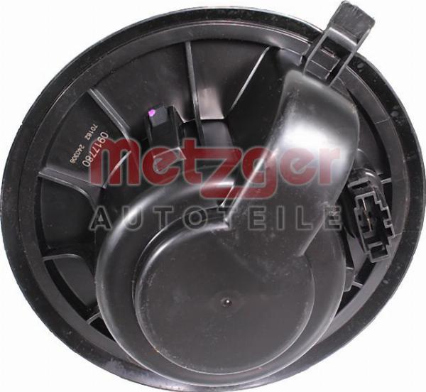 Metzger 0917780 - Вентилятор салону autocars.com.ua