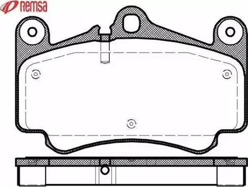 Metzger 1170758 - Гальмівні колодки, дискові гальма autocars.com.ua