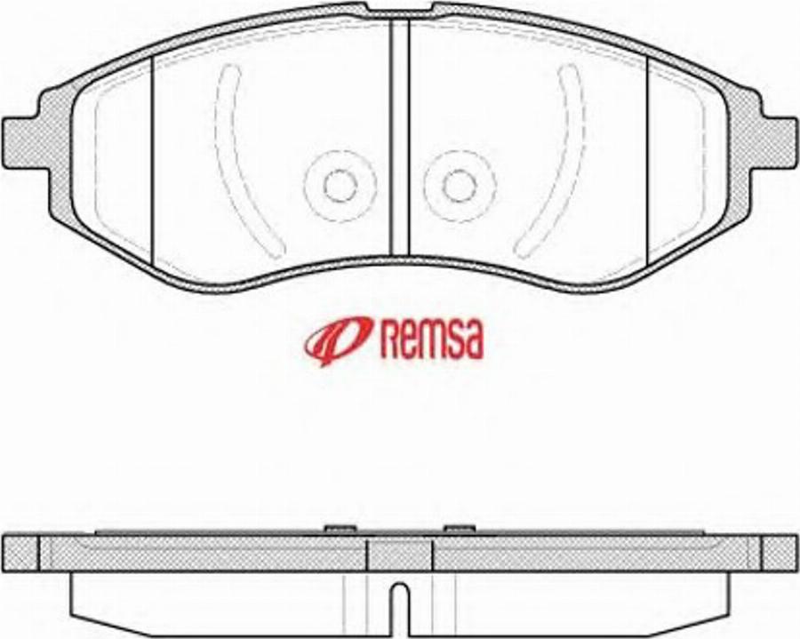 Metzger 098600 - Тормозные колодки, дисковые, комплект avtokuzovplus.com.ua