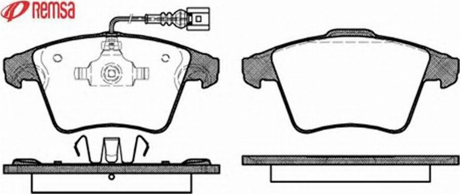 Metzger 104511B - Тормозные колодки, дисковые, комплект autodnr.net