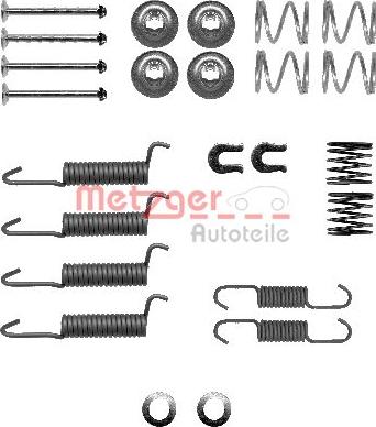 Metzger 105-0016 - Комплектуючі, гальмівна система autocars.com.ua