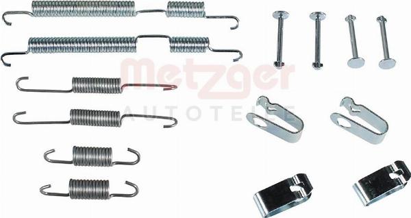 Metzger 1050045 - Комплектуючі, барабанний гальмівний механізм autocars.com.ua