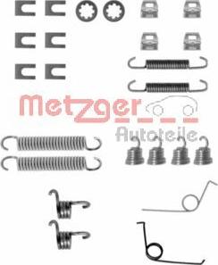 Metzger 105-0545 - Комплектуючі, барабанний гальмівний механізм autocars.com.ua
