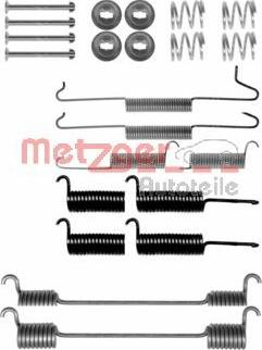 Metzger 105-0648 - Комплектующие, барабанный тормозной механизм avtokuzovplus.com.ua