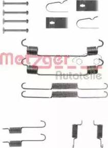 Metzger 105-0675 - Комплектующие, барабанный тормозной механизм avtokuzovplus.com.ua