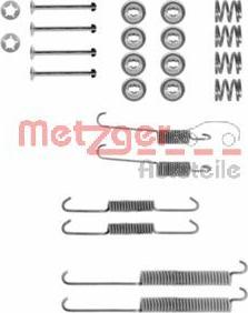 Metzger 105-0678 - Комплектующие, барабанный тормозной механизм avtokuzovplus.com.ua