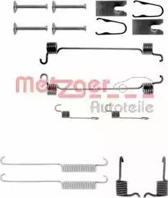 Metzger 105-0749 - Комплектующие, барабанный тормозной механизм avtokuzovplus.com.ua