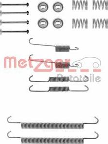 Metzger 105-0757 - Комплектующие, барабанный тормозной механизм avtokuzovplus.com.ua