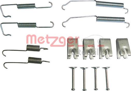 Metzger 105-0773 - Комплектующие, барабанный тормозной механизм avtokuzovplus.com.ua