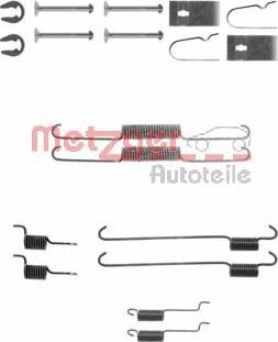 Metzger 105-0815 - Комплектующие, барабанный тормозной механизм avtokuzovplus.com.ua