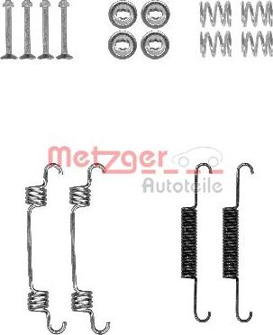 Metzger 105-0887 - Комплектующие, стояночная тормозная система autodnr.net