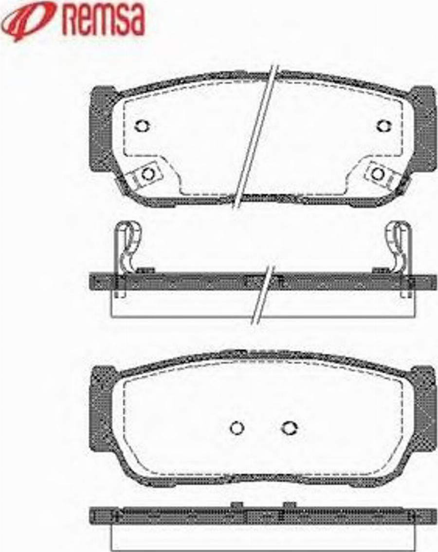 Metzger 1063.02 - Тормозные колодки, дисковые, комплект avtokuzovplus.com.ua