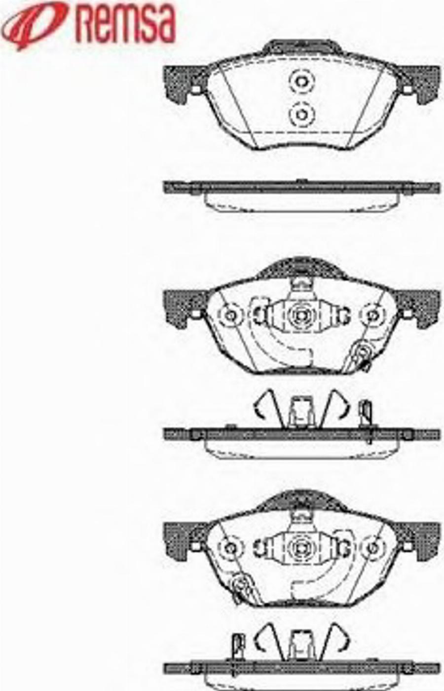 Metzger 1068.02 - Тормозные колодки, дисковые, комплект avtokuzovplus.com.ua