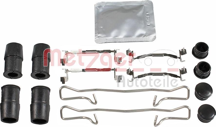 Metzger 109-0145 - Комплектуючі, колодки дискового гальма autocars.com.ua