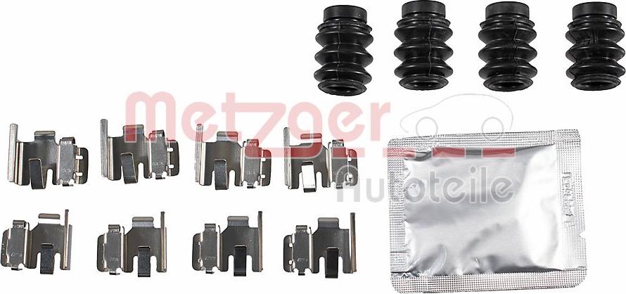 Metzger 109-0175 - Комплектуючі, колодки дискового гальма autocars.com.ua