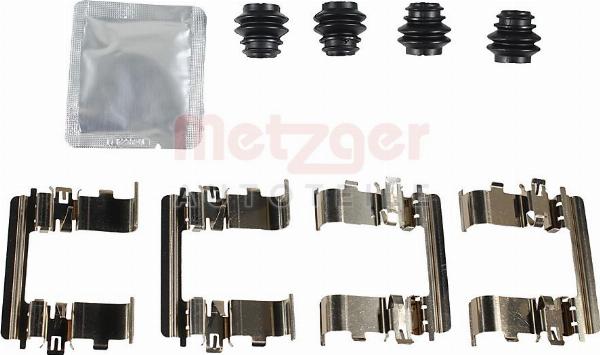 Metzger 109-0185 - Комплектуючі, колодки дискового гальма autocars.com.ua