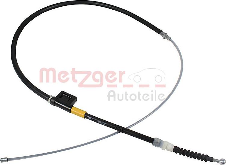 Metzger 10.9025 - Трос, гальмівна система autocars.com.ua