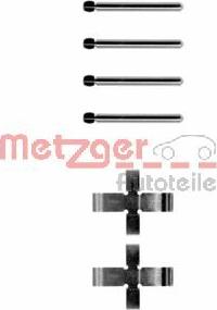 Metzger 109-0905 - Комплектующие для колодок дискового тормоза avtokuzovplus.com.ua