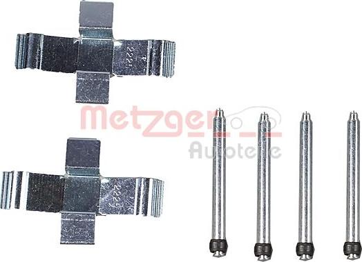 Metzger 109-0916 - Комплектующие для колодок дискового тормоза avtokuzovplus.com.ua