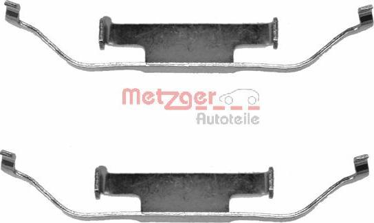 Metzger 109-1097 - Комплектуючі, колодки дискового гальма autocars.com.ua