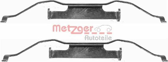Metzger 109-1148 - Комплектующие для колодок дискового тормоза avtokuzovplus.com.ua