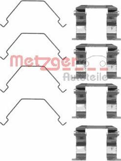 Metzger 109-1158 - Комплектующие для колодок дискового тормоза avtokuzovplus.com.ua