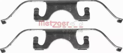 Metzger 109-1224 - Комплектующие для колодок дискового тормоза avtokuzovplus.com.ua