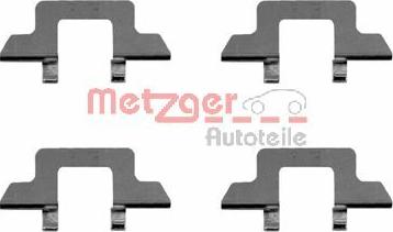 Metzger 109-1242 - Комплектующие для колодок дискового тормоза avtokuzovplus.com.ua