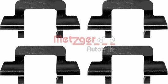 Metzger 109-1243 - Комплектующие для колодок дискового тормоза avtokuzovplus.com.ua
