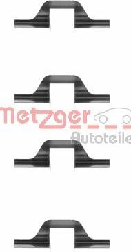 Metzger 109-1263 - Комплектующие для колодок дискового тормоза avtokuzovplus.com.ua