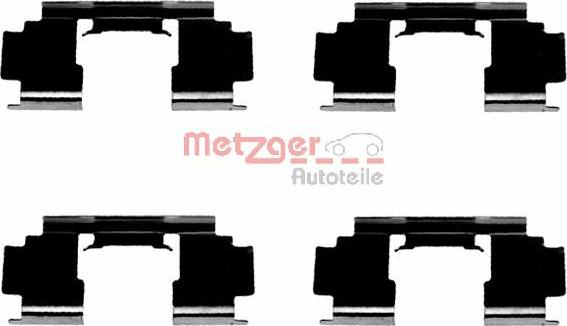 Metzger 109-1276 - Комплектующие для колодок дискового тормоза avtokuzovplus.com.ua
