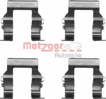 Metzger 109-1279 - Комплектующие для колодок дискового тормоза avtokuzovplus.com.ua