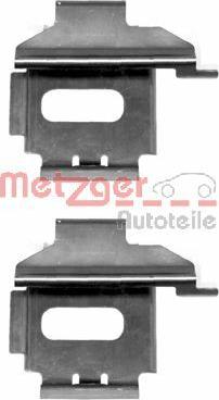 Metzger 109-1283 - Комплектующие для колодок дискового тормоза avtokuzovplus.com.ua