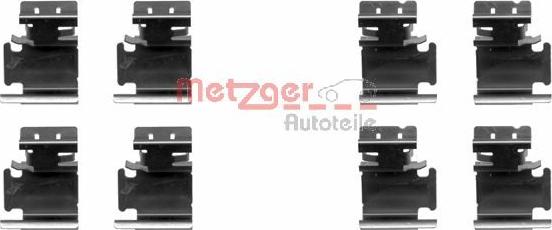 Metzger 109-1298 - Комплектующие для колодок дискового тормоза autodnr.net