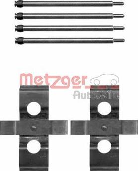 Metzger 109-1611 - Комплектующие для колодок дискового тормоза avtokuzovplus.com.ua