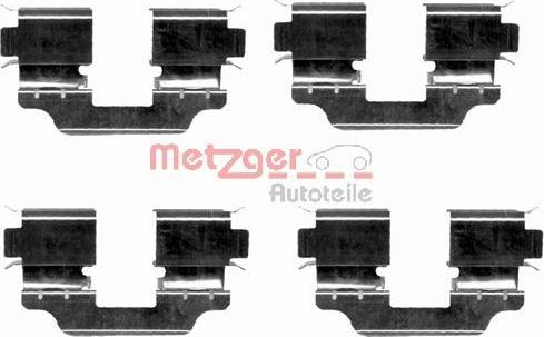 Metzger 109-1653 - Комплектующие для колодок дискового тормоза autodnr.net