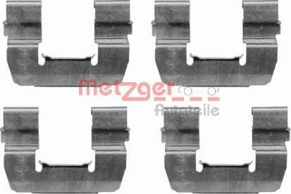 Metzger 109-1668 - Комплектующие для колодок дискового тормоза avtokuzovplus.com.ua
