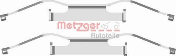 Metzger 109-1680 - Комплектующие для колодок дискового тормоза avtokuzovplus.com.ua