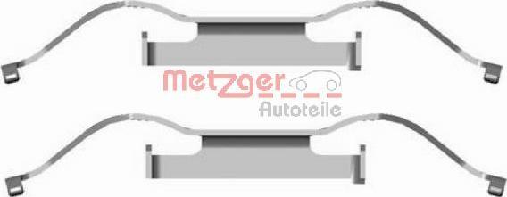 Metzger 109-1681 - Комплектующие для колодок дискового тормоза avtokuzovplus.com.ua