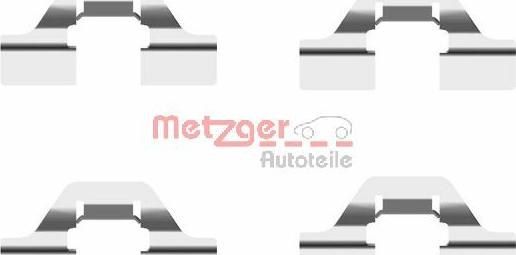 Metzger 109-1684 - Комплектующие для колодок дискового тормоза avtokuzovplus.com.ua