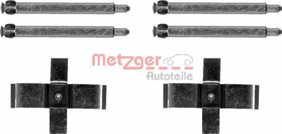 Metzger 109-1713 - Комплектующие для колодок дискового тормоза avtokuzovplus.com.ua