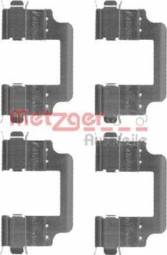 Metzger 109-1728 - Комплектующие для колодок дискового тормоза avtokuzovplus.com.ua