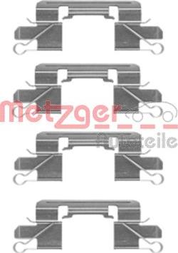 Metzger 109-1769 - Комплектующие для колодок дискового тормоза avtokuzovplus.com.ua