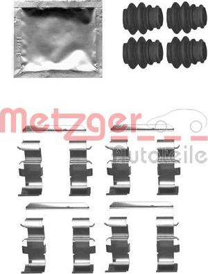 Metzger 109-1831 - Комплектующие для колодок дискового тормоза avtokuzovplus.com.ua