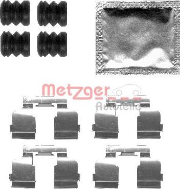 Metzger 109-1835 - Комплектующие для колодок дискового тормоза avtokuzovplus.com.ua