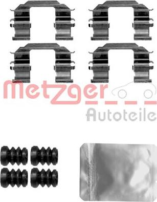 Metzger 109-1870 - Комплектующие для колодок дискового тормоза avtokuzovplus.com.ua